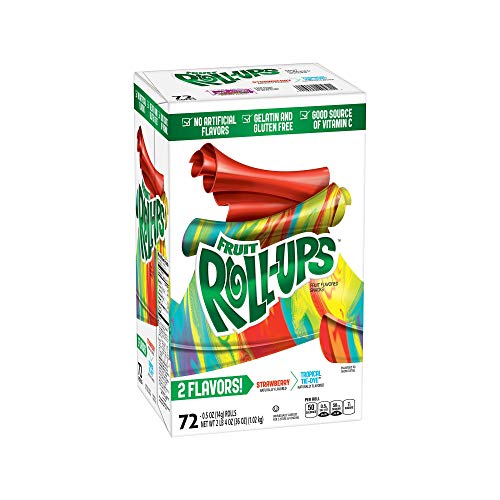 An Item of Fruit Roll-Ups Variety Pack (.5 oz, 72 ct.) - Pack of 1 - Bulk Disc