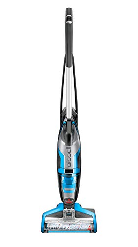 BISSELL 17859 CrossWave Floor and Carpet Cleaner with Wet-Dry Vacuum, Blue/Grey/Black