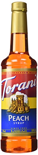 Torani Syrup, Peach, 25.4 Ounce (Pack of 1)