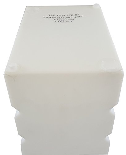 Class A Customs | 42 Gallon RV Concession Fresh and Gray Water Holding Tank | T-4200