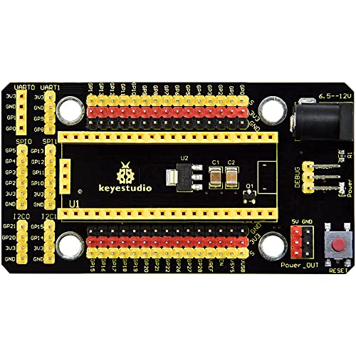 KEYESTUDIO Raspberry Pi PICO IO Shield for Raspberry Pi Pico Development Board