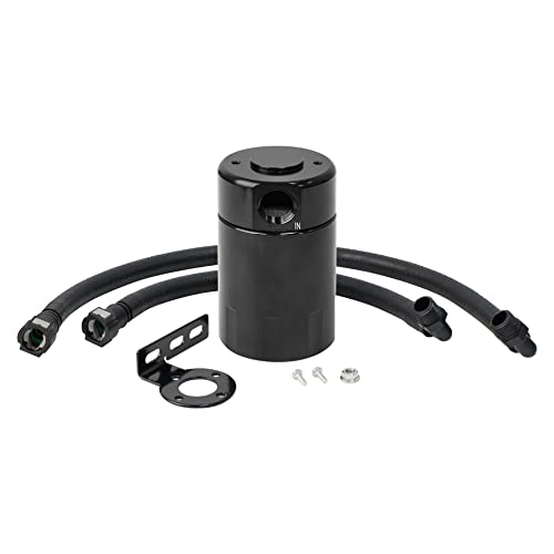 EVIL ENERGY Air Oil Separator,Oil Catch Can Compatible with 2019-2022 Chevy Silverado 1500/GMC Sierra 1500 2021-2022 Chevy Tahoe/Suburban/GMC Yukon,3OZ