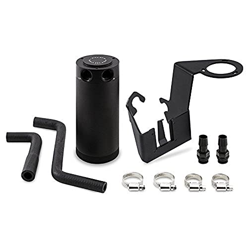 Mishimoto MMBCC-350Z-03PBE PCV-Side Catch Can Kit Compatible With Nissan 350Z 2003-2006/Infiniti G35 2004-2007 Black