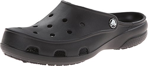 Crocs Women's Freesail Clog, Black, 9