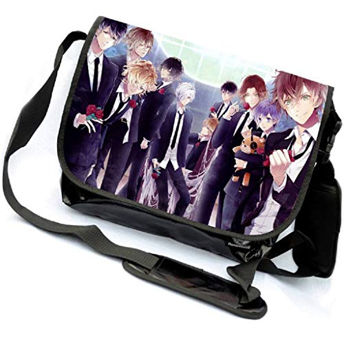 GO2COSY Anime Messenger Bag Handbag Cross-body Tote Bag Student Bag Shoulder Bag for Diabolik Lovers Cosplay