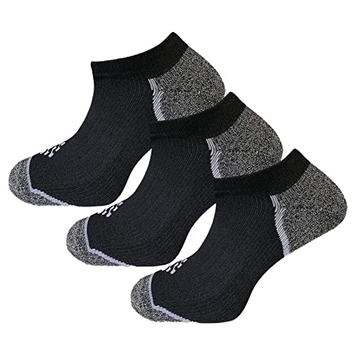 Women's Sport Cushioned Ankle Socks- 3 Pair