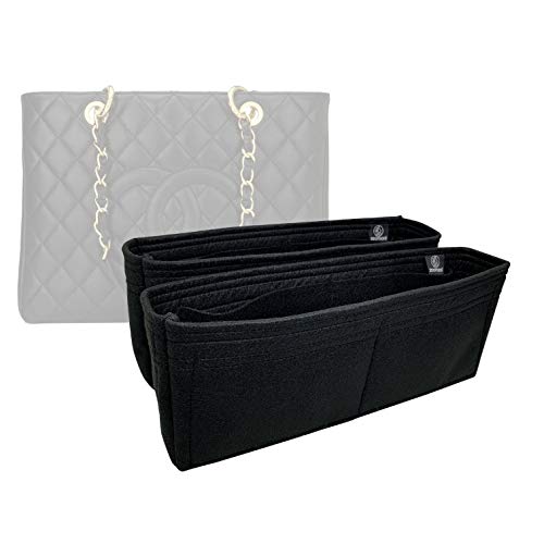 Bag Organizer for Chanel GST (Grand Shopping Tote) Insert - Premium Felt (Handmade/20 Colors)