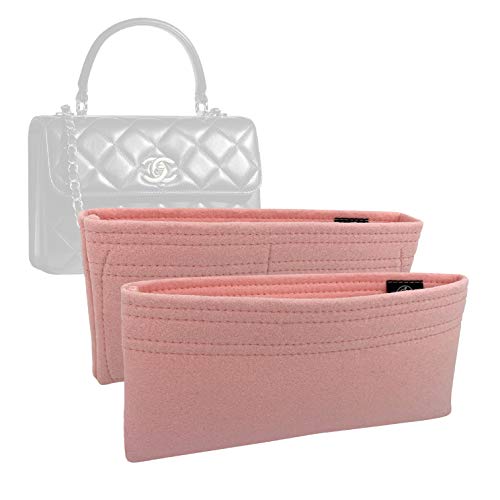 Bag Organizer for Chanel Small Trendy CC - Set of 2 - Premium Felt (Handmade/20 Colors)