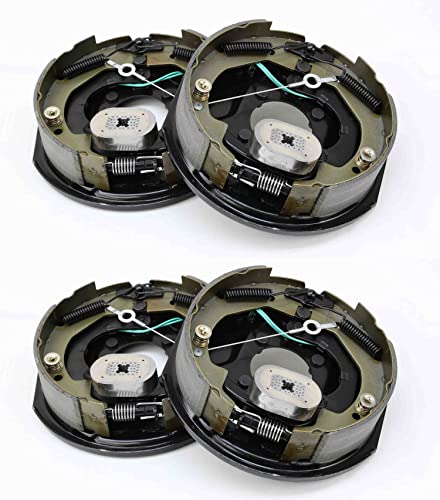 LIBRA 10" x 2-1/4" Self-Adjusting Electric Trailer Brake Assembly 2 Pairs - 21004