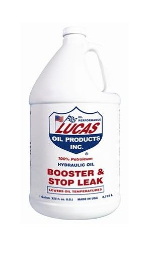 Lucas Oil 10018-4PK Hydraulic Oil Booster and Stop Leak - 1 Gallon, (Case of 4)