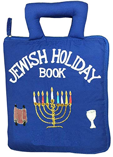 Pockets of Learning Jewish Holiday Quiet Book, Activity Busy Book for Toddlers and Children