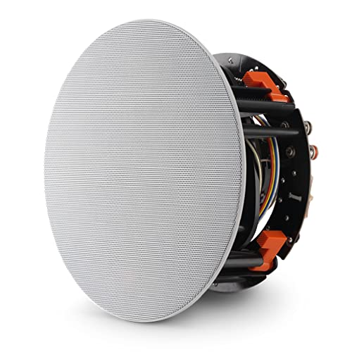 JBL Studio 2 6ICDT In-Ceiling Speaker - 6.5 - Cinema-Quality Sound at Home - Low Distortion & Accurate Sound Reproduction - Paintable, Invisible, Zero-Bezel Grill - Quick & Easy Install