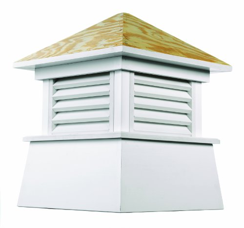 Good Directions Kent Vinyl Cupola with Wood Roof 42" x 54"