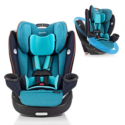 Evenflo Gold Revolve360 All-In-One Rotational Car Seat (Sapphire Blue)