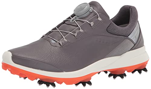 ECCO Women's Biom G 3 BOA Gore-TEX Waterproof Golf Shoe, Gravity, 8-8.5