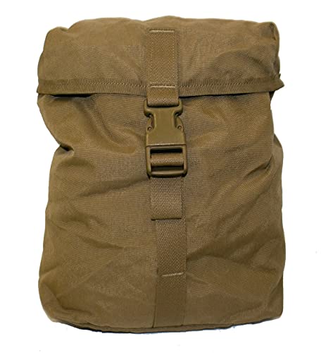 New Genuine Issue USMC ILBE Sustainment Pouch, Utility Pouch, Tactical Bags, Coyote Brown Made in USA