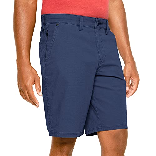 Weatherproof Mens Ripstop Zipper Pocket Utility Short - Ink (Storm Blue) 40W