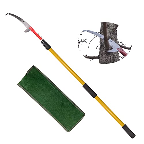Scalebelly 6.5-18 Foot Telescoping Pole Saws for Tree Trimming, Extendable Tree Trimmer Pruning Saw for Branches, Manual Branch Cutter Tree Pruner