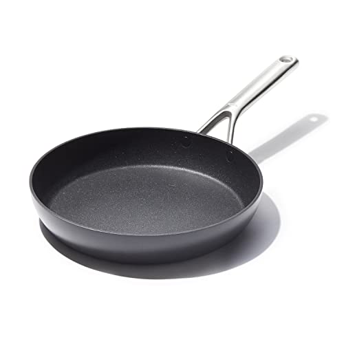 OXO Professional Hard Anodized PFAS-Free Nonstick, 10" Frying Pan Skillet, Induction, Diamond reinforced Coating, Dishwasher Safe, Oven Safe, Black