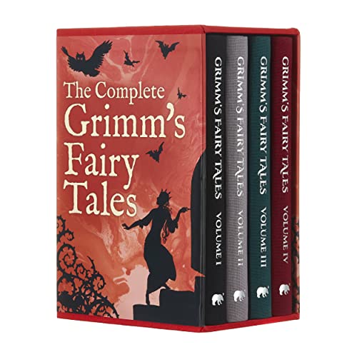 The Complete Grimm's Fairy Tales: Deluxe 4-Book Hardcover Boxed Set (Arcturus Collector's Classics)