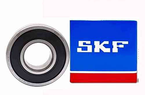 2PACK SKF 6204-2RSH/C3 20x47x14mm Double Rubber Seal C3 Clearance Bearings Deep Groove Ball Bearings