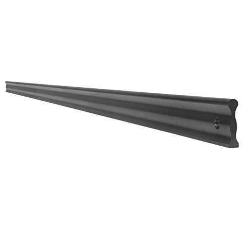 Fulton 50 Inch Long Anodized Aluminum Straight Edge Bar with .003 Tolerance | Perfect for Checking Straightness On Metal Surface Tops Whet Stones Machinery and Can Be Used to Mark Or Scribe Lines