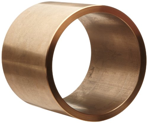 Bunting Bearings EP081008 Sleeve (Plain) Bearings, Powdered Metal SAE 841, 1/2 " Bore x 5/8 " OD x 1/2 " Length (3 Pack)