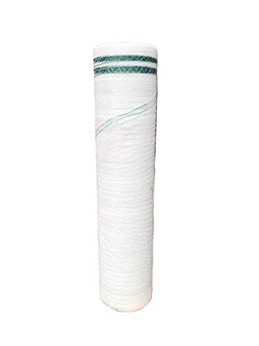 Round Bale Hay Net Wrap Commercial Grade UV Resistant Line Markers (51 in x 9843 ft)
