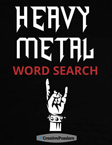 Heavy Metal Word Search: Metal Music Bands and Songs Puzzle Book