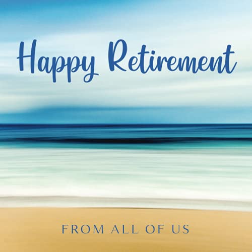 Retirement Guest Book: Retirement Guest Book Beach Theme. Sign In Guestbook with Gift Log for Well Wishes Messages from Friends & Colleagues