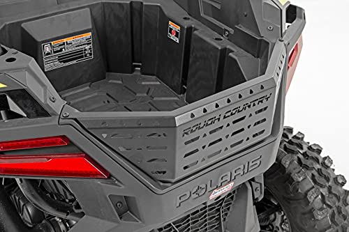 Rough Country Rear Cargo Tailgate for 2020-2021 Polaris RZR PRO XP - 93061 , Black