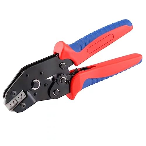 HKS SN-2054 Open Barrel Micro Pin Connectors Crimping Tool 0.08-0.5mm 28-20AWG, O Shape Crimp for Dupont 2.54, suits for JST-SM, JST-XH & Dupont MX 2.54