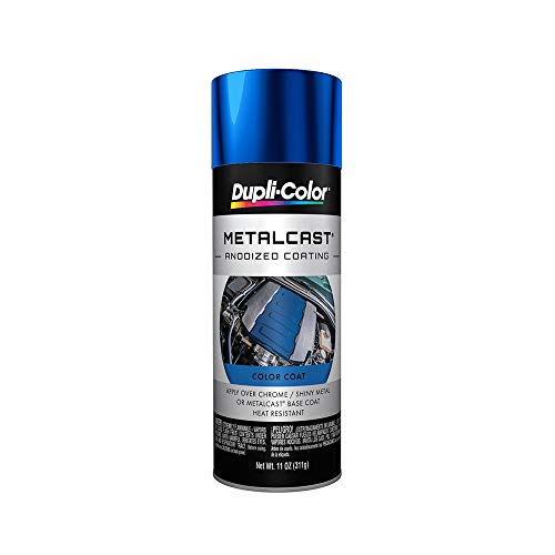 Dupli-Color MC201 Metalcast Automotive Spray Paint - Blue Anodized Coating - 11 oz Aerosol Can