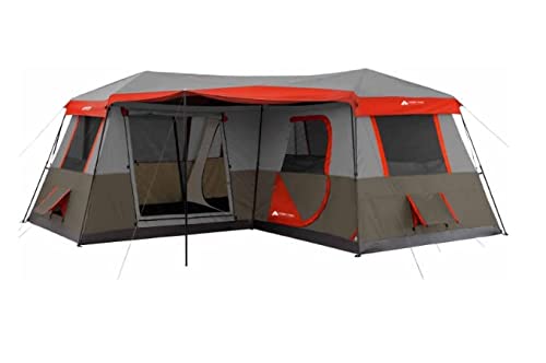 OZARK TRAIL 12 Person 3 Room L-Shaped Instant Cabin Tent