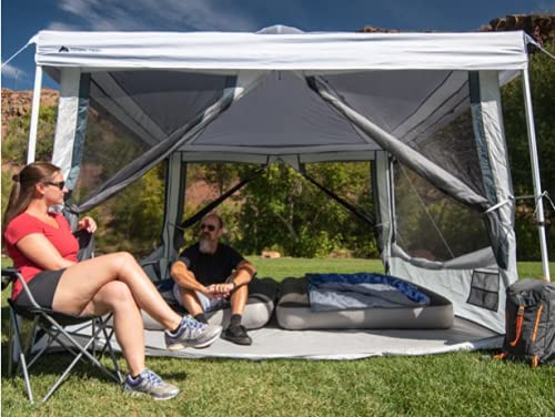 Ozark Trail 7-Person 2-in-1 Screen House Connect Tent with 2 Doors, Canopy Sold Separately