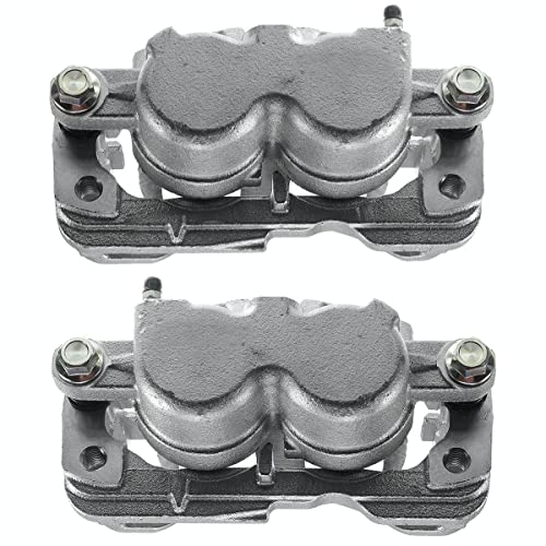 AutoShack BC2688PR Front Brake Calipers Assembly Pair Set of 2 Driver and Passenger Side Replacement for Chevrolet Silverado 1500 Classic Silverado 2500 HD Classic Silverado 3500 HD GMC Sierra 2500 HD