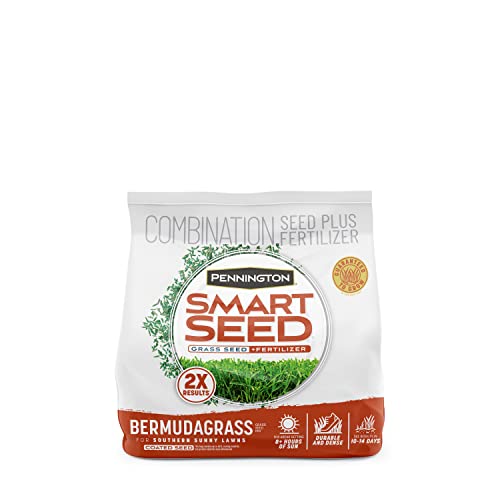 Pennington Smart Seed Bermuda Full Sun Grass Seed & Fertilizer 1.75 lb. - Case of: 1;