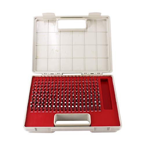 TEXALAN Class ZZ Steel Pin Gage Set Minus (190PCS(0.061-0.250") M1)