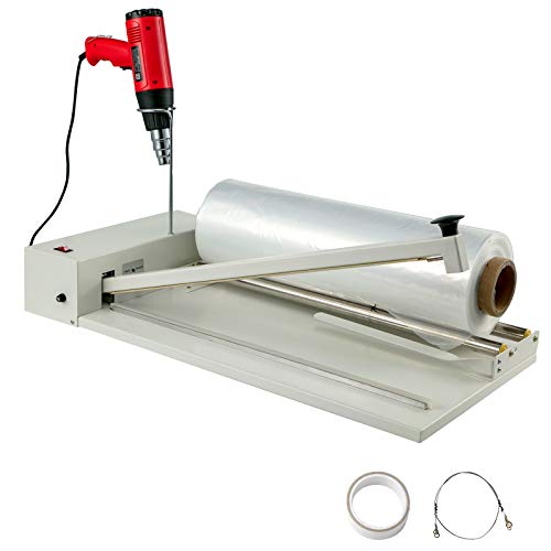 BestEquip 18" Shrink Wrap Sealer, 530W I-Bar Shrink Wrap Machine, Shrink Wrap Sealer with Heat Gun and Shrink Film Suit for PVC POF Film