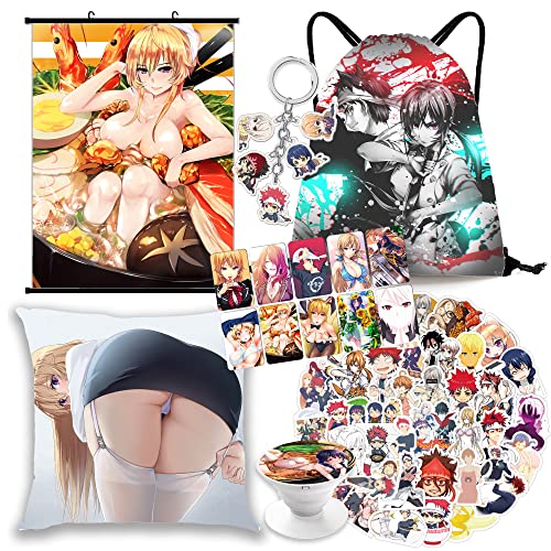 Food Merch Shokugeki no Soma Megumi Tadokoro Anime Bag Gift Set