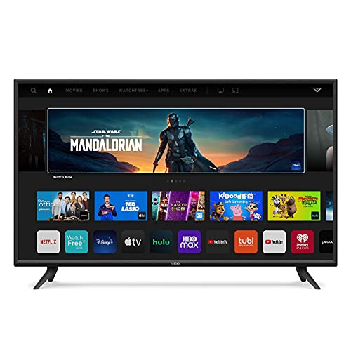 VIZIO 55-Inch V-Series 4K UHD LED HDR Smart TV Apple AirPlay and Chromecast Built-in, Dolby Vision, HDR10+, HDMI 2.1, Auto Game Mode and Low Latency Gaming, V555-J01, 2021 Model (Renewed), 55 inches