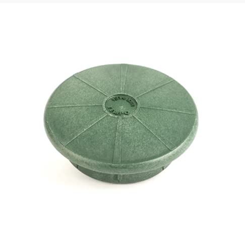 Premium USA Made Pop-Up Drainage Emitter, for 3 in. & 4 in. Drain Fittings, Green Plastic - for Outdoor Landscape Sewer & Drain Pipe (Pop Up Valve Only)
