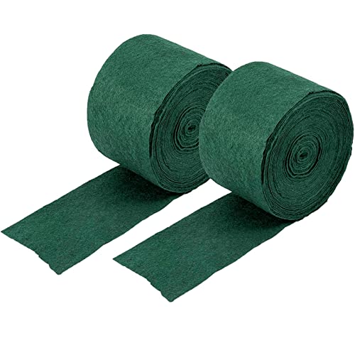 2 Pack Tree Protector Wraps, Total 130 Foot Winter-Proof Tree Trunk Guard Shrub Plants Antifreeze Bandage Protector Wrap Tree Protection for Keep Warm and Moisturizing, Tree Wraps to Protect Bark