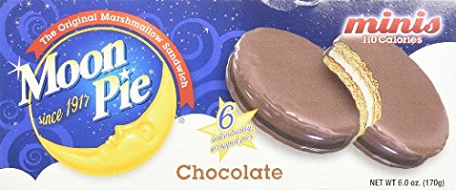 Moon Pie Chocolate Mini Pies - 6 Ct [Pack of 4 Boxes!] (24 Total Moon Pies!)