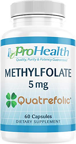 ProHealth Methylfolate with Quatrefolic (5 mg, 60 Capsules)