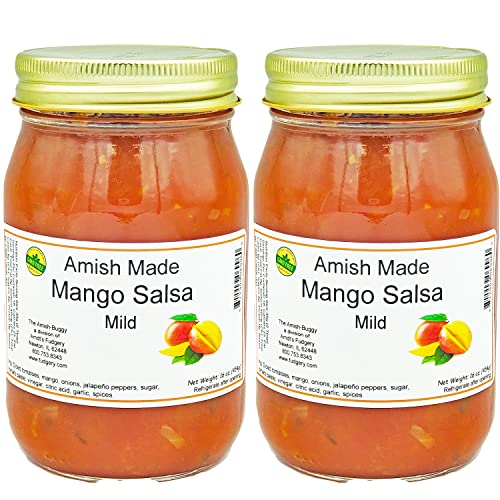 Amish Salsa - 2-16 Oz Jars (Mango Mild)