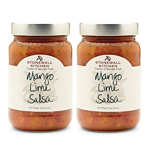 Stonewall Kitchen Mango Lime Salsa, 16 Ounces (Pack of 2)