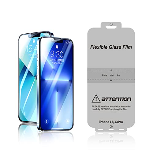 Beeqin High Sensitivity Hydrogel Protective Film for iPhone 14 Pro Max, Transparent Soft TPU Screen Protectors