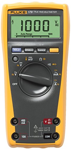 Fluke - 179ESFPCAL 179 True RMS Multimeter with Backlight and Temp with a NIST-Traceable Calibration Certificate with Data