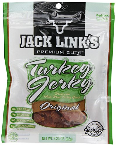 Jack Links Turkey Jerky, 3.25-Ounce Pack of 4